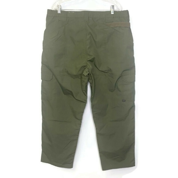 5.11 Tactical Series Army Green Womens Cargo Work Pants - Picture 2 of 10